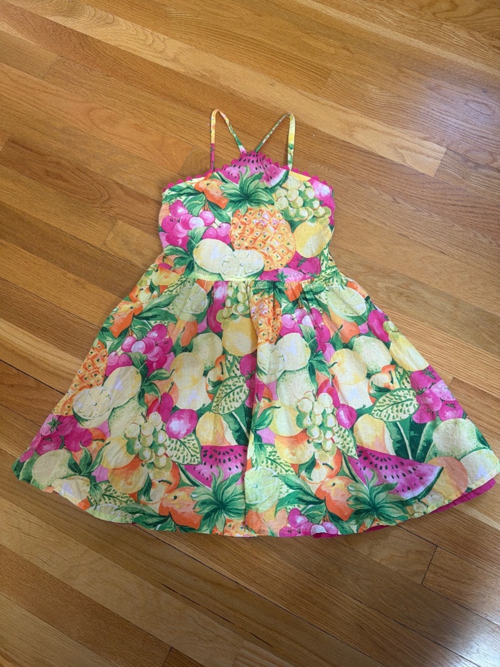 Janie and jack girls fruit dress